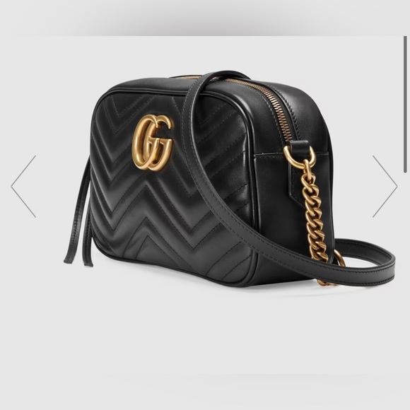Gucci Handbags - Gucci Marmont Matelassé Shoulder Bag Sz. Small.